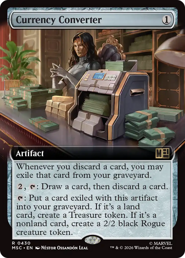 Currency Converter (Extended Art) [Marvel Super Heroes Commander] | Exor Games New Glasgow