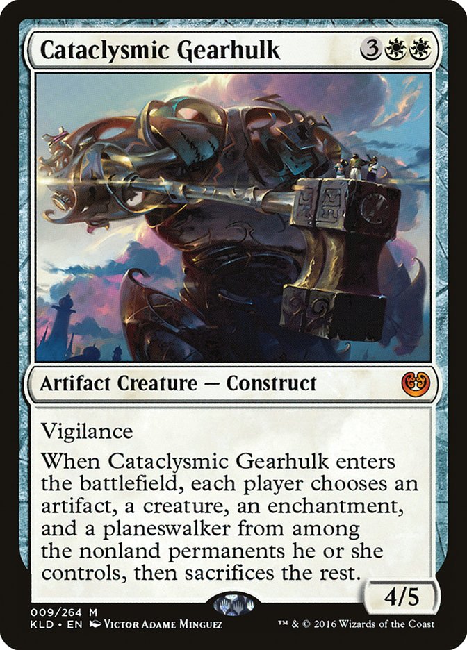 Cataclysmic Gearhulk [Kaladesh] | Exor Games New Glasgow