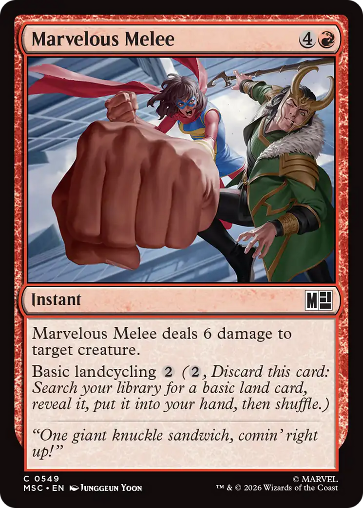 Marvelous Melee [Marvel Super Heroes Commander] | Exor Games New Glasgow