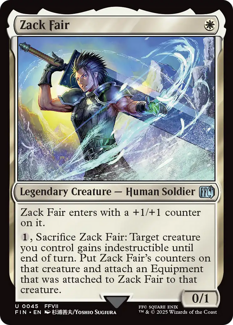 Zack Fair [FINAL FANTASY] | Exor Games New Glasgow