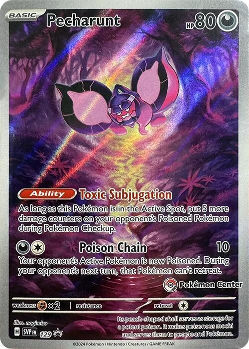 Pecharunt (129) (Pokemon Center Exclusive) [Scarlet & Violet: Black Star Promos] | Exor Games New Glasgow