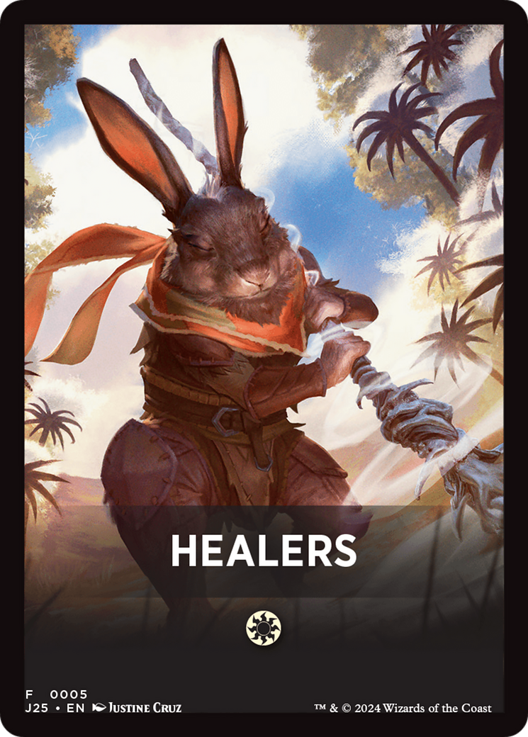 Healers Theme Card [Foundations Jumpstart Front Cards] | Exor Games New Glasgow