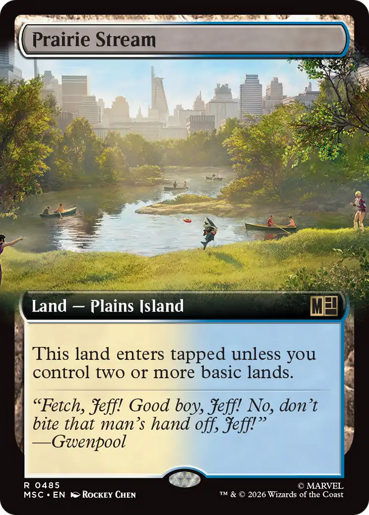 Prairie Stream (Extended Art) [Marvel Super Heroes Commander] | Exor Games New Glasgow