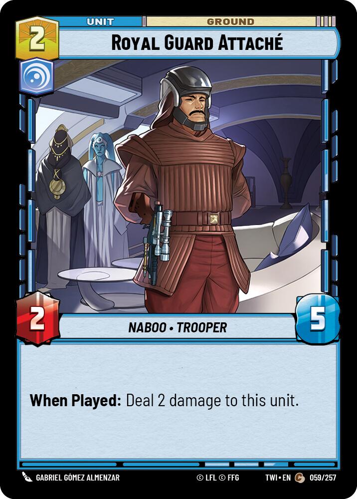 Royal Guard Attache (059/257) (059/257) [Twilight of the Republic] | Exor Games New Glasgow