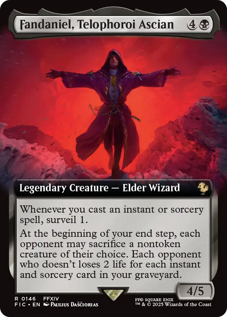 Fandaniel, Telophoroi Ascian (Extended Art) [FINAL FANTASY Commander] | Exor Games New Glasgow