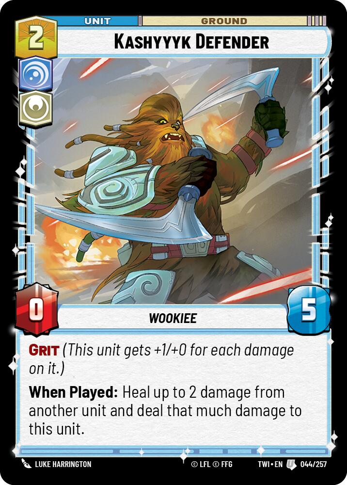Kashyyyk Defender (044/257) (044/257) [Twilight of the Republic] | Exor Games New Glasgow
