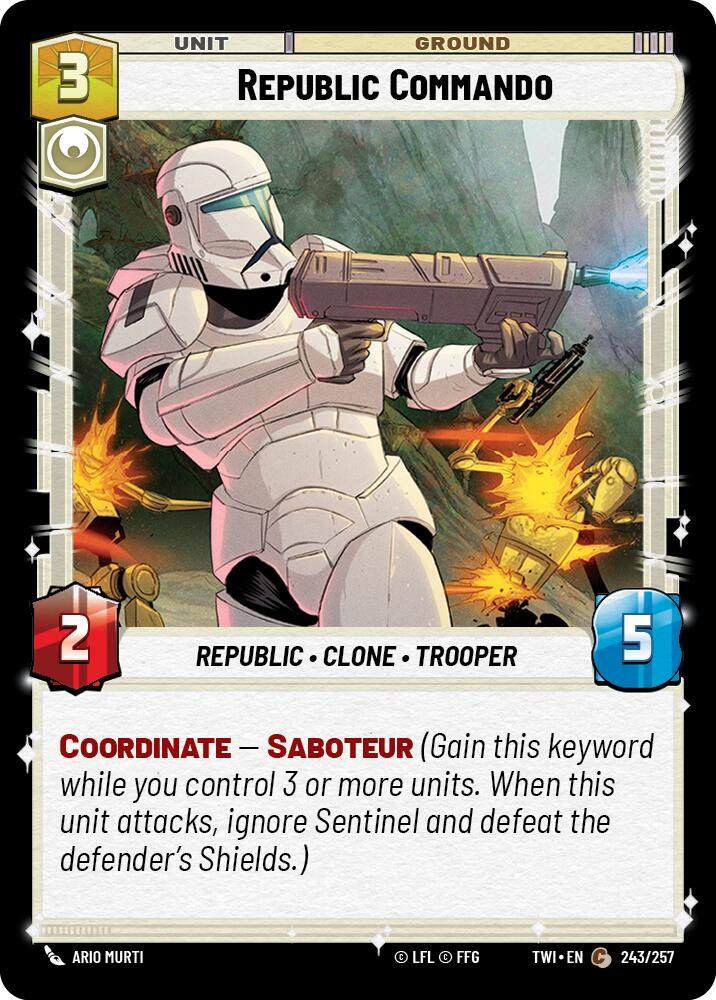 Republic Commando (243/257) (243/257) [Twilight of the Republic] | Exor Games New Glasgow