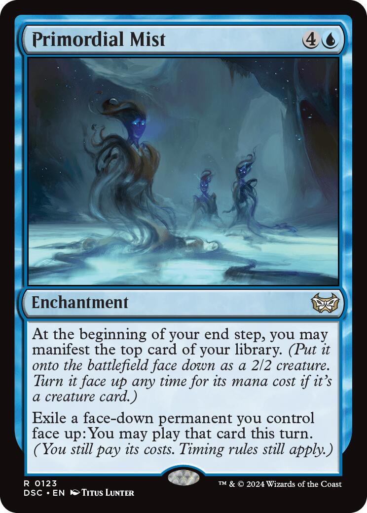 Primordial Mist [Duskmourn: House of Horror Commander] | Exor Games New Glasgow