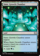 Simic Growth Chamber [Duskmourn: House of Horror Commander] | Exor Games New Glasgow