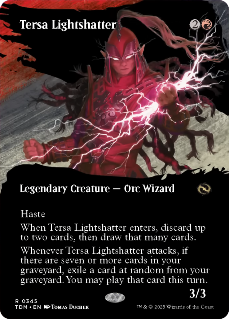 Tersa Lightshatter (Borderless) [Tarkir: Dragonstorm] | Exor Games New Glasgow