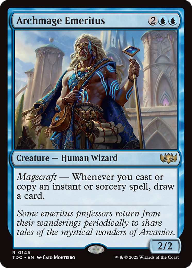 Archmage Emeritus [Tarkir: Dragonstorm Commander] | Exor Games New Glasgow