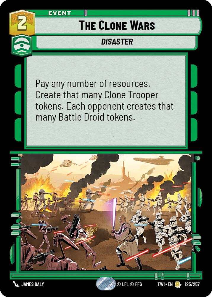 The Clone Wars (125/257) (125/257) [Twilight of the Republic] | Exor Games New Glasgow