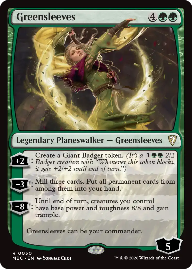 Greensleeves [Mystery Booster: Commander Edition] | Exor Games New Glasgow
