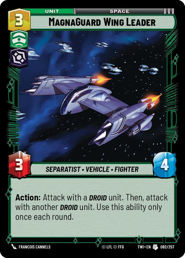 MagnaGuard Wing Leader (082/257) (082/257) [Twilight of the Republic] | Exor Games New Glasgow