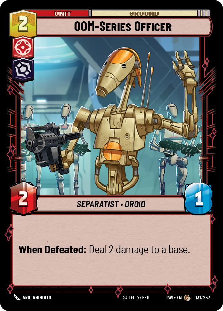 OOM-Series Officer (131/257) (131/257) [Twilight of the Republic] | Exor Games New Glasgow