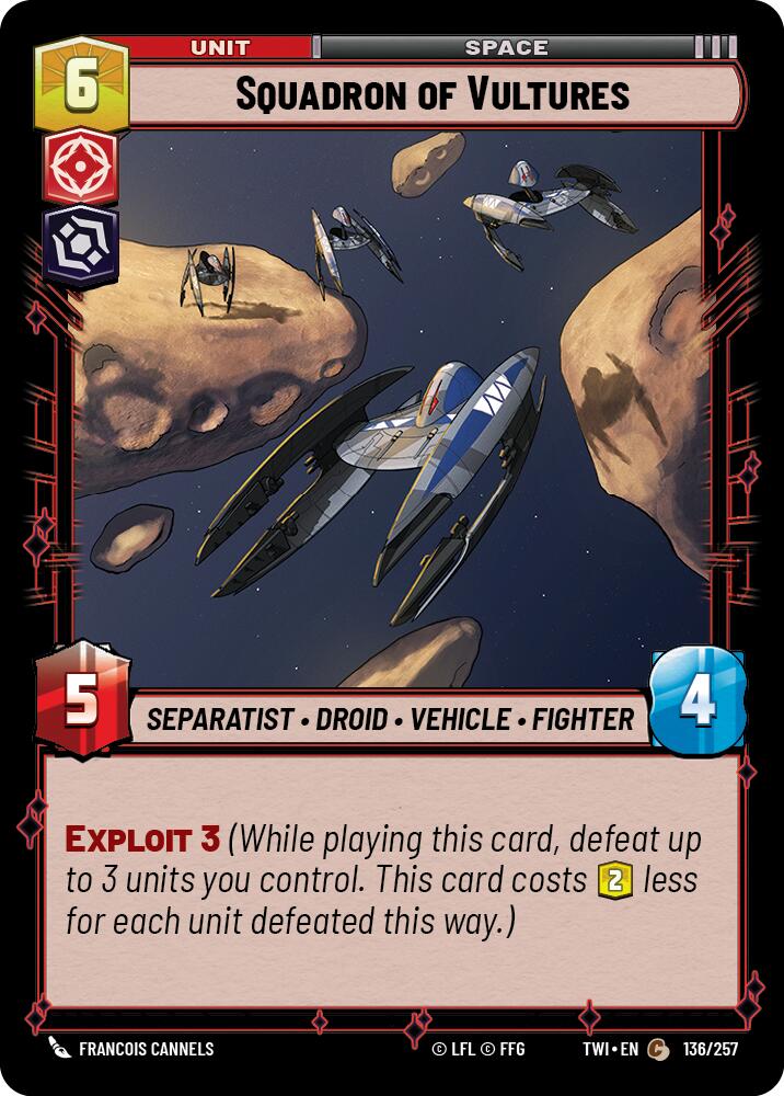 Squadron of Vultures (136/257) (136/257) [Twilight of the Republic] | Exor Games New Glasgow