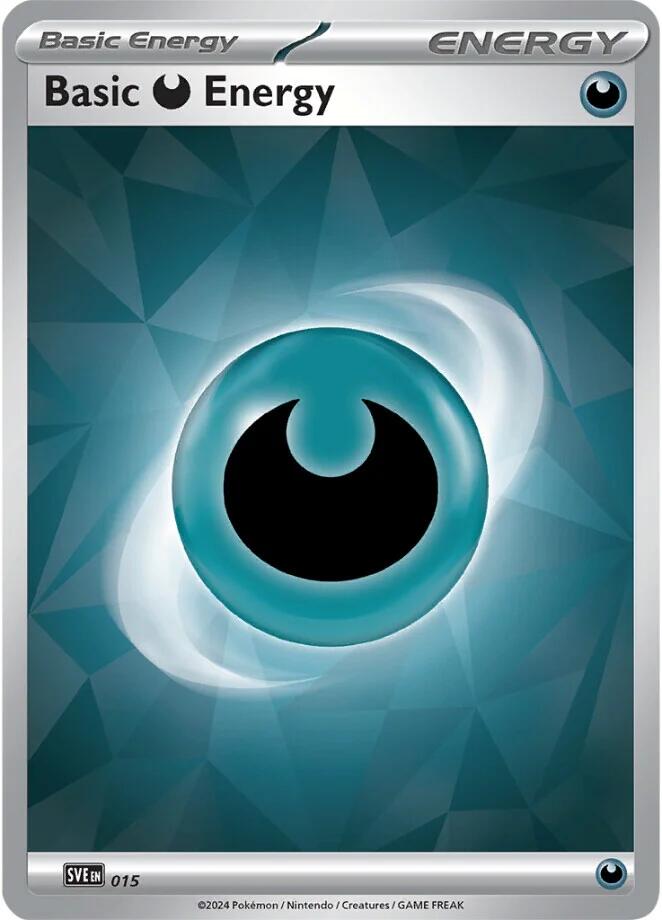 Basic Darkness Energy (015)(Holo) [Scarlet & Violet: Stellar Crown] | Exor Games New Glasgow