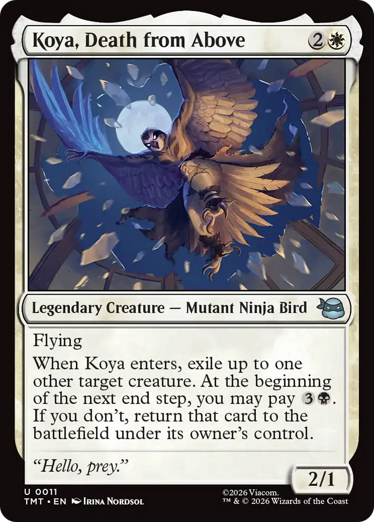 Koya, Death from Above [Teenage Mutant Ninja Turtles] | Exor Games New Glasgow