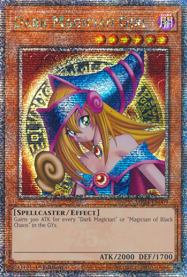 Dark Magician Girl [MP24-EN009] Quarter Century Secret Rare | Exor Games New Glasgow