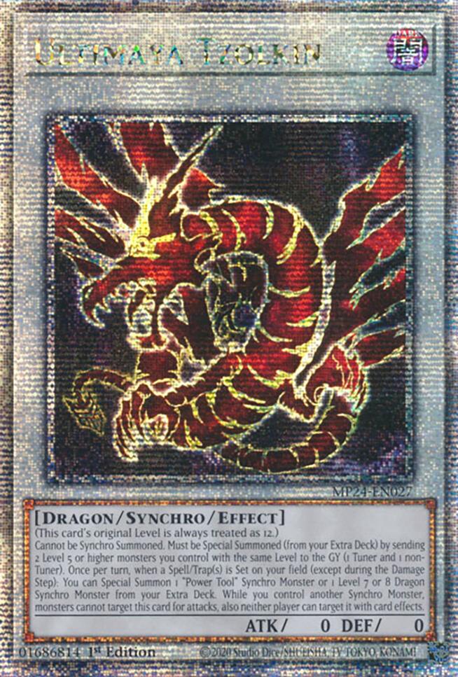 Ultimaya Tzolkin [MP24-EN027] Quarter Century Secret Rare | Exor Games New Glasgow