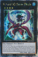 Number 32: Shark Drake [MP24-EN033] Quarter Century Secret Rare | Exor Games New Glasgow