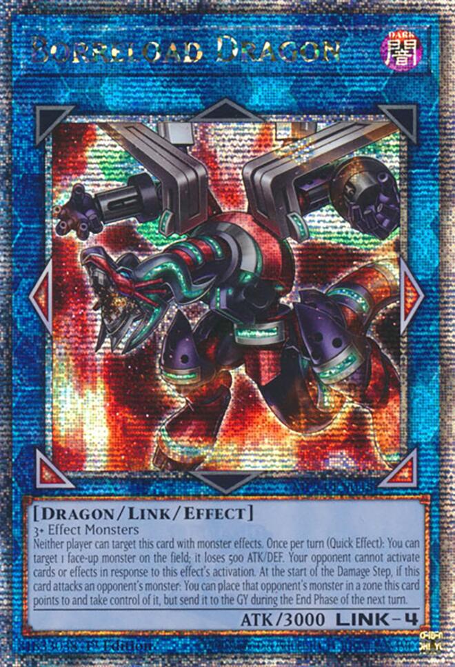 Borreload Dragon (Alternate Art) [MP24-EN048] Quarter Century Secret Rare | Exor Games New Glasgow