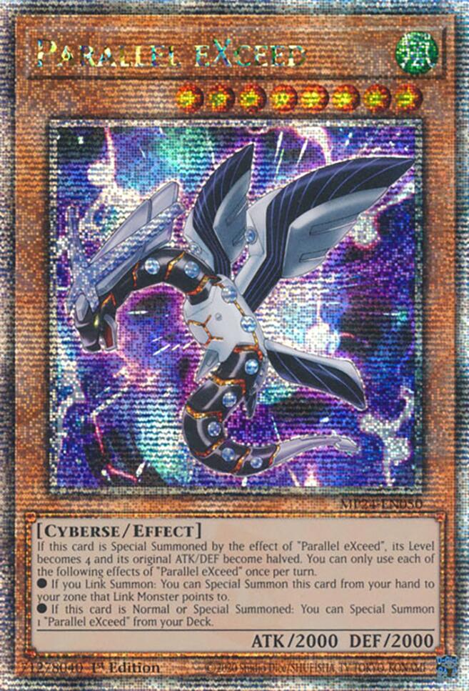 Parallel eXceed [MP24-EN050] Quarter Century Secret Rare | Exor Games New Glasgow