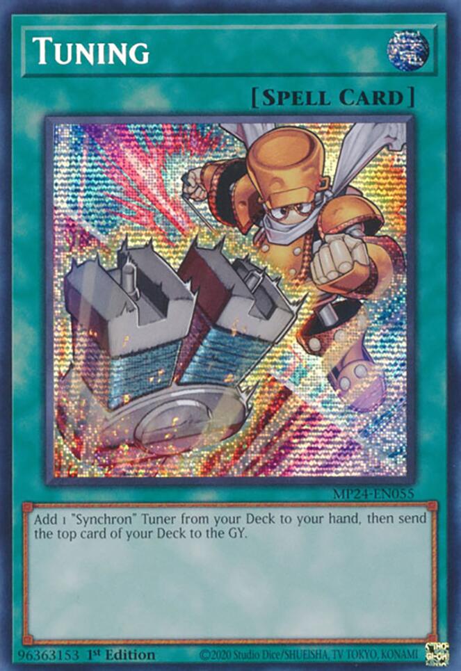 Tuning (Alternate Art) [MP24-EN055] Prismatic Secret Rare | Exor Games New Glasgow