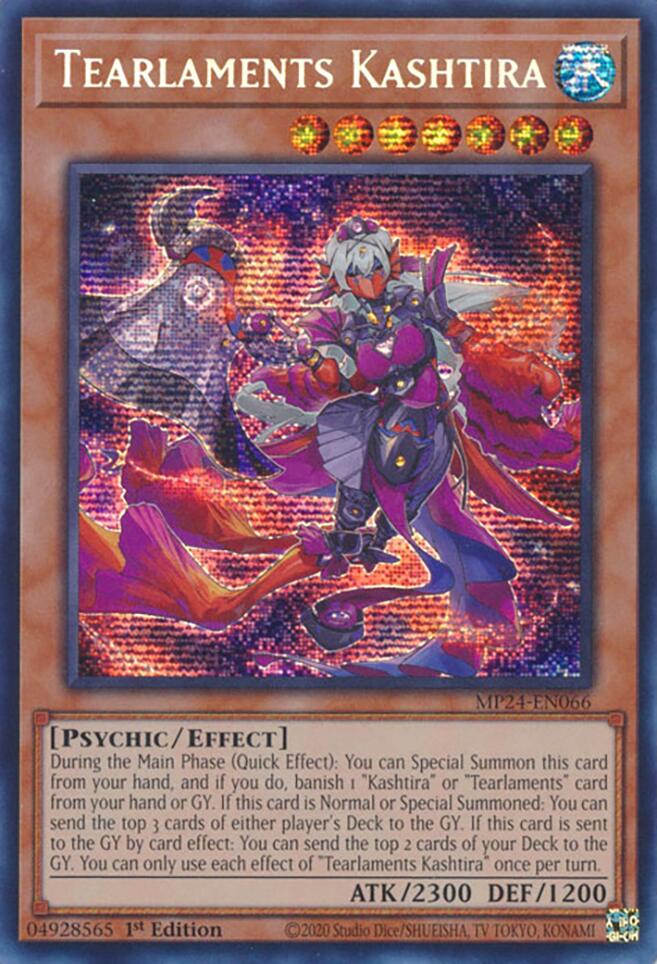 Tearlaments Kashtira [MP24-EN066] Prismatic Secret Rare | Exor Games New Glasgow