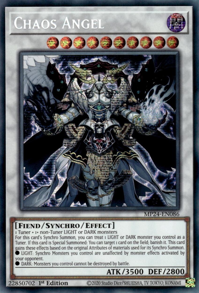 Chaos Angel [MP24-EN086] Prismatic Secret Rare | Exor Games New Glasgow