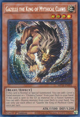 Gazelle the King of Mythical Claws [MP24-EN091] Prismatic Secret Rare | Exor Games New Glasgow