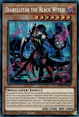 Diabellstar the Black Witch [MP24-EN109] Prismatic Secret Rare | Exor Games New Glasgow