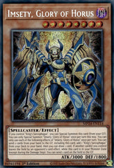 Imsety, Glory of Horus [MP24-EN114] Prismatic Secret Rare | Exor Games New Glasgow