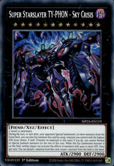 Super Starslayer TY-PHON - Sky Crisis [MP24-EN119] Prismatic Secret Rare | Exor Games New Glasgow