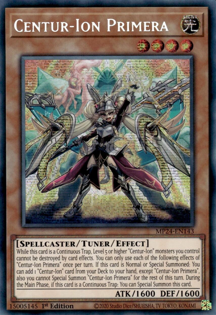 Centur-Ion Primera [MP24-EN143] Prismatic Secret Rare | Exor Games New Glasgow