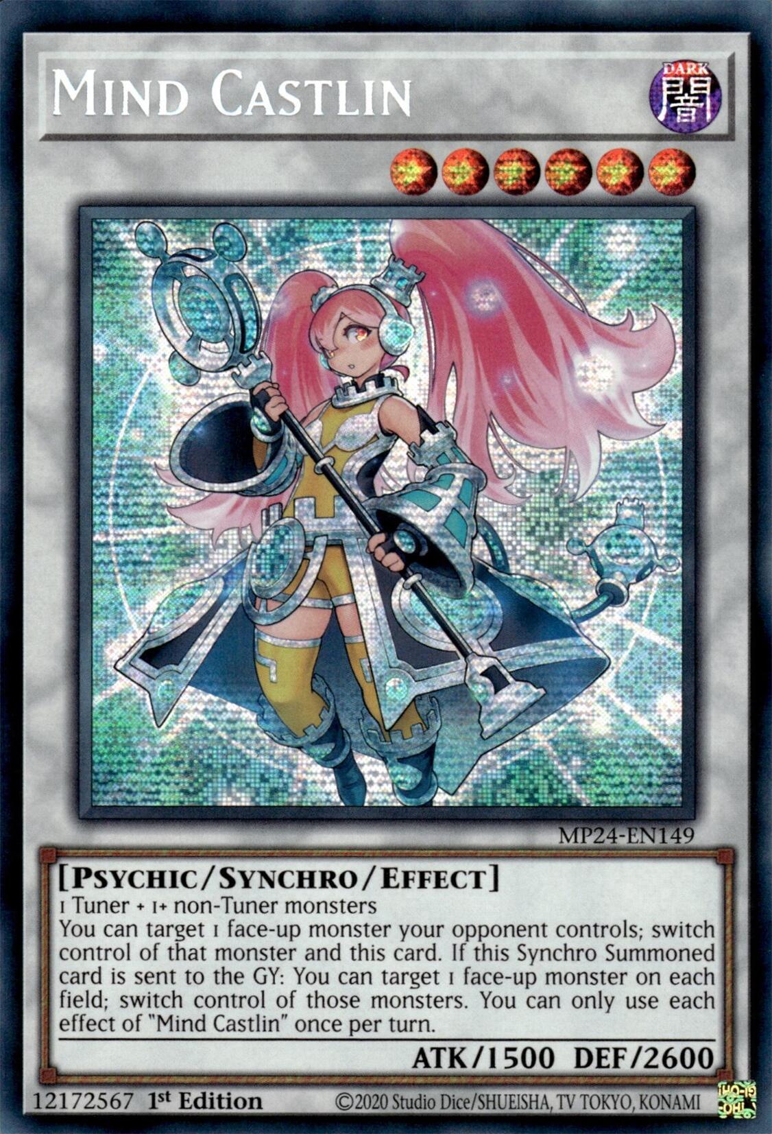 Mind Castlin [MP24-EN149] Prismatic Secret Rare | Exor Games New Glasgow