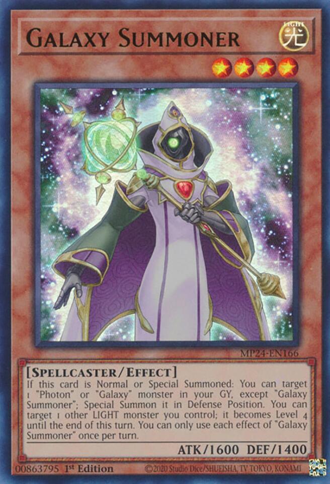 Galaxy Summoner [MP24-EN166] Ultra Rare | Exor Games New Glasgow