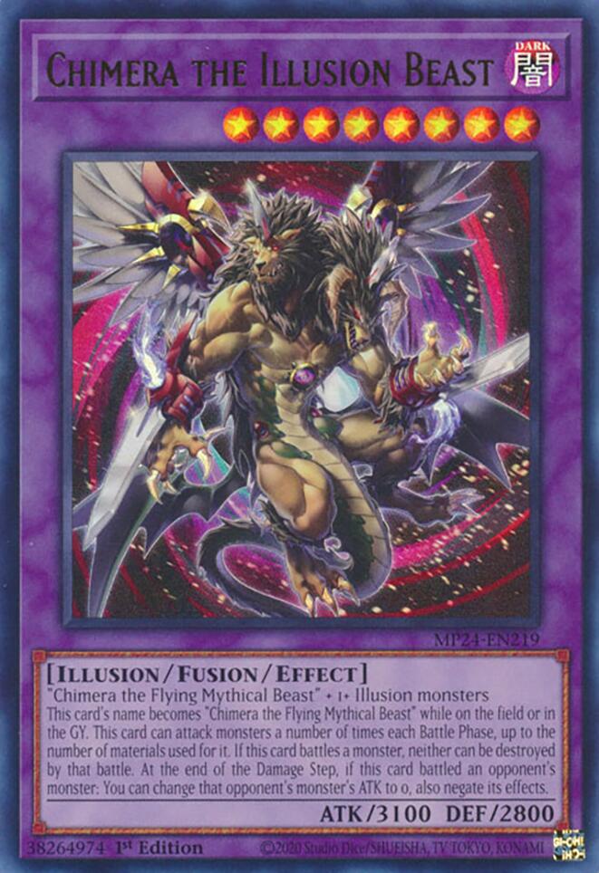 Chimera the Illusion Beast [MP24-EN219] Ultra Rare | Exor Games New Glasgow