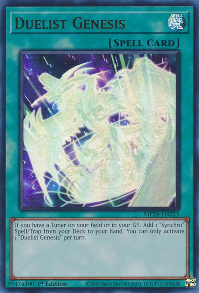 Duelist Genesis [MP24-EN223] Ultra Rare | Exor Games New Glasgow