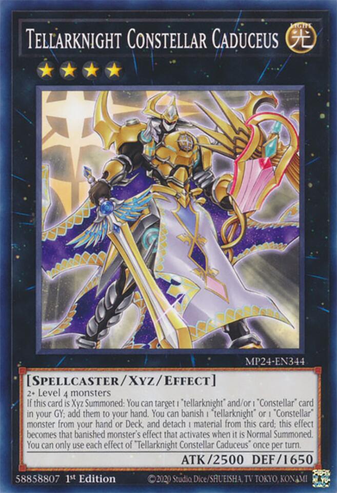 Tellarknight Constellar Caduceus [MP24-EN344] Common | Exor Games New Glasgow