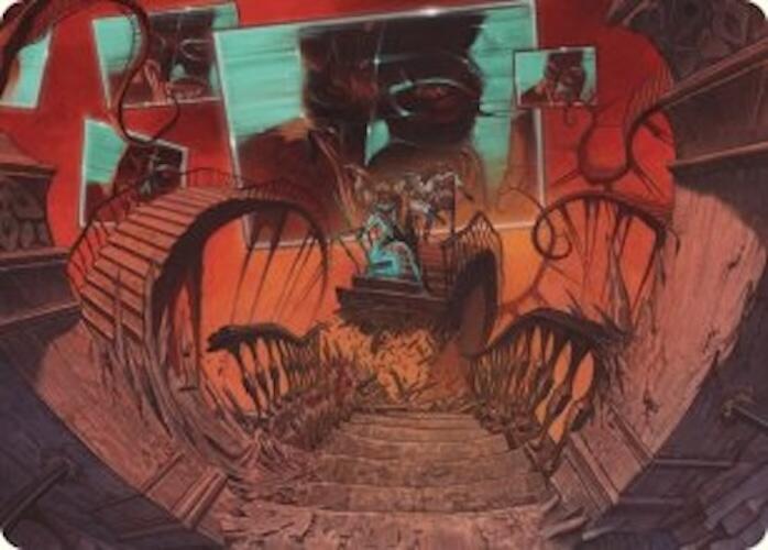 Let's Play a Game Art Card [Duskmourn: House of Horror Art Series] | Exor Games New Glasgow