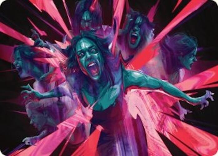 Waltz of Rage Art Card [Duskmourn: House of Horror Art Series] | Exor Games New Glasgow