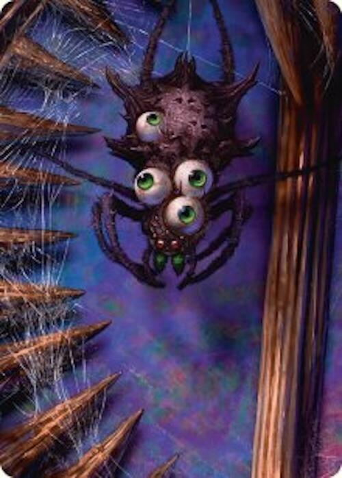 Spider Art Card [Duskmourn: House of Horror Art Series] | Exor Games New Glasgow