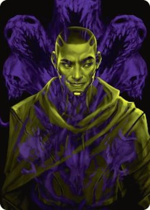 Kaito, Bane of Nightmares Art Card [Duskmourn: House of Horror Art Series] | Exor Games New Glasgow