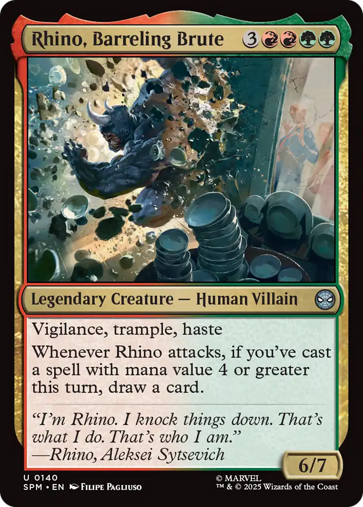 Rhino, Barreling Brute [Marvel's Spider-Man] | Exor Games New Glasgow