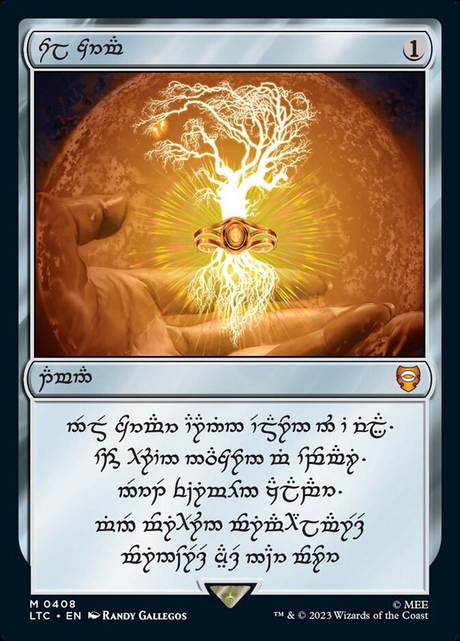 Sol Ring (408) (Elven) [The Lord of the Rings: Tales of Middle-Earth Commander] | Exor Games New Glasgow