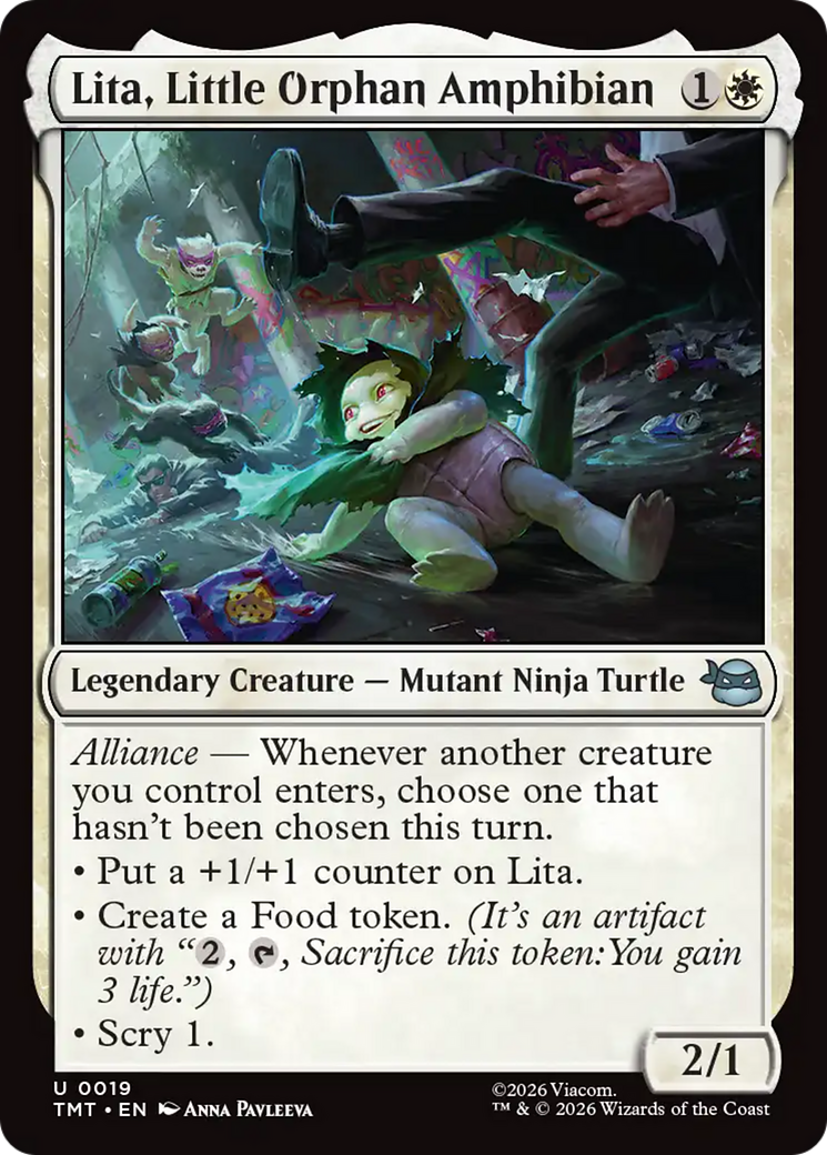 Lita, Little Orphan Amphibian [Teenage Mutant Ninja Turtles] | Exor Games New Glasgow