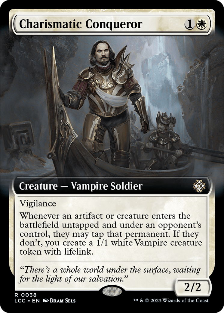 Charismatic Conqueror (Extended Art) [The Lost Caverns of Ixalan Commander] | Exor Games New Glasgow