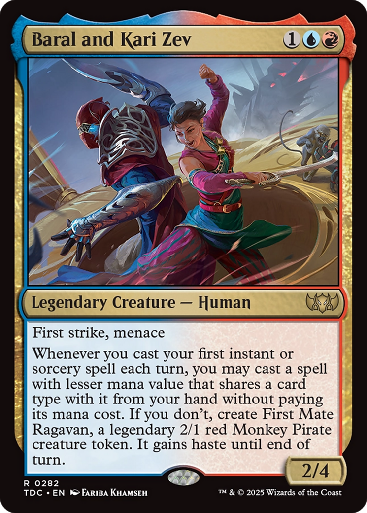 Baral and Kari Zev [Tarkir: Dragonstorm Commander] | Exor Games New Glasgow