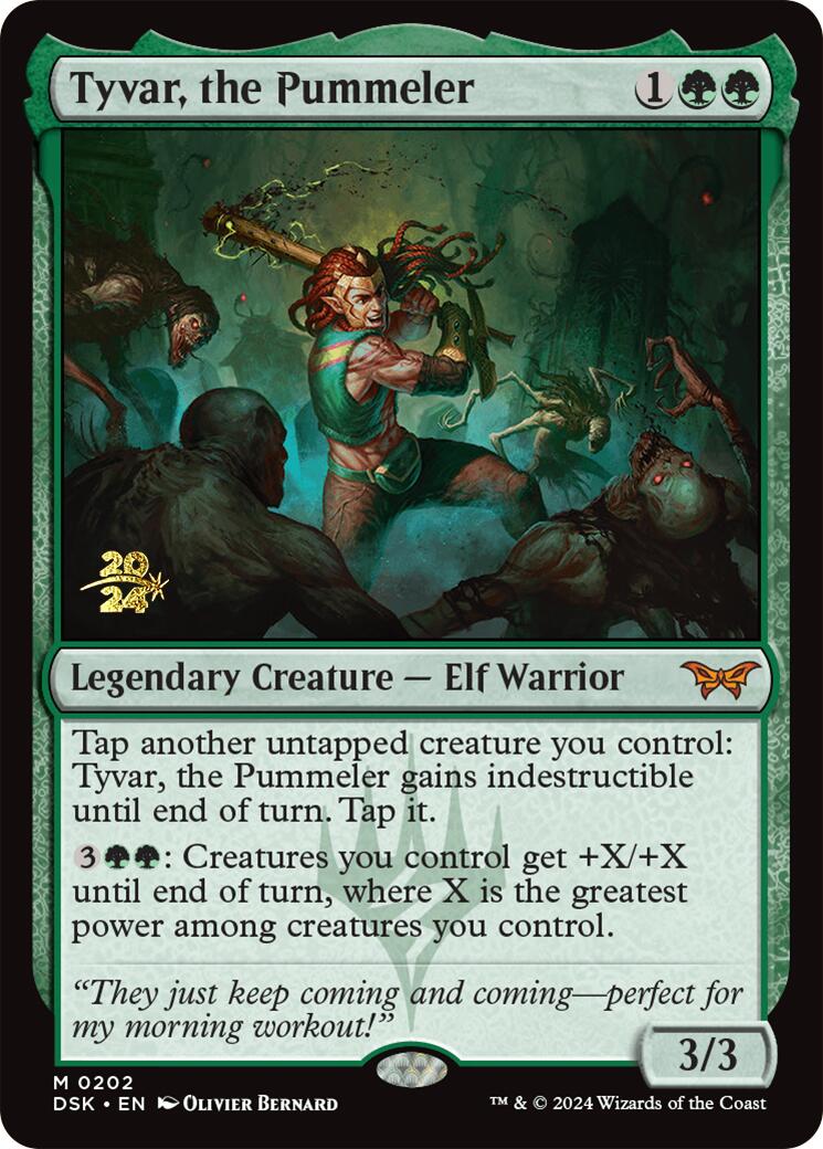 Tyvar, the Pummeler [Duskmourn: House of Horror Prerelease Promos] | Exor Games New Glasgow